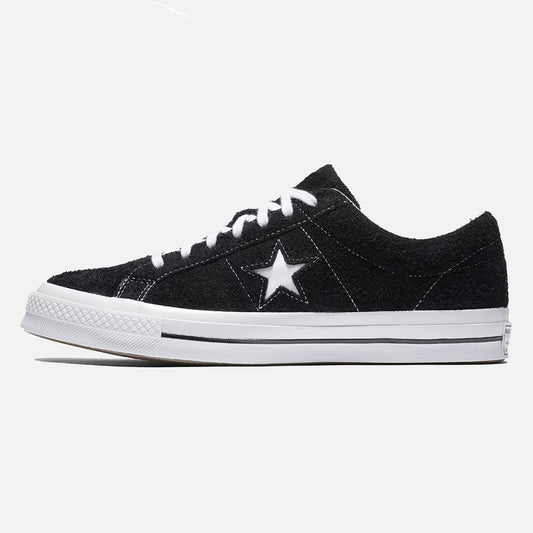 Men's Converse One Star Suede - Black White