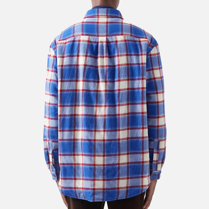 Men's Gucci X Pablo Delcielo Oversized Checked Shirt