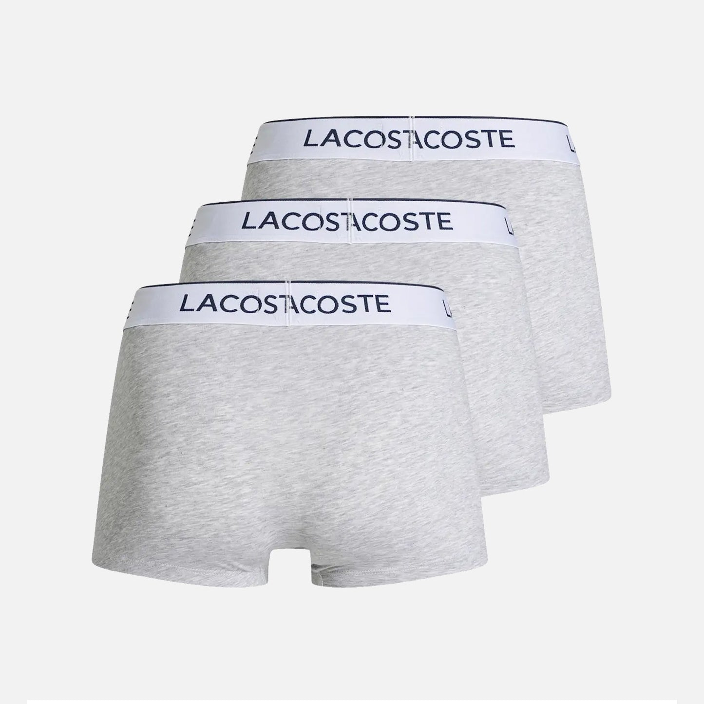 Men's Lacoste Boxer Shorts - 3 Pack Grey