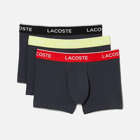 Men's Lacoste Boxer Shorts - 3 Pack Grey