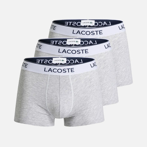 Men's Lacoste Boxer Shorts - 3 Pack Grey