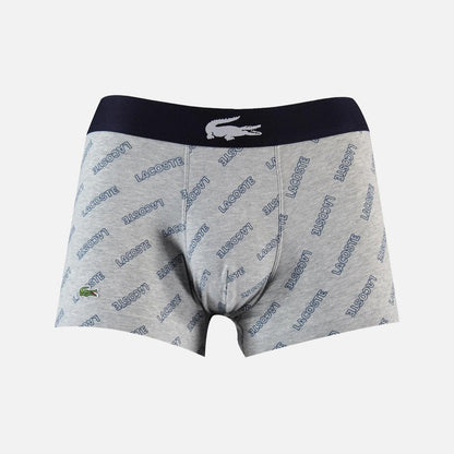 Men's Lacoste Boxer Shorts x 3 Pack Red Grey Blue