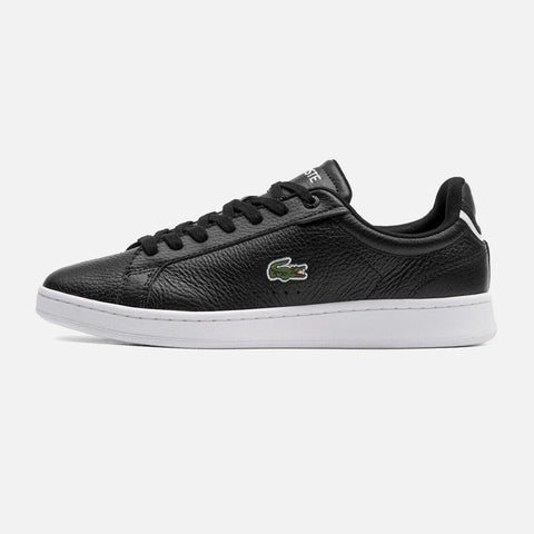Men's Lacoste Carnaby Pro Black White Leather