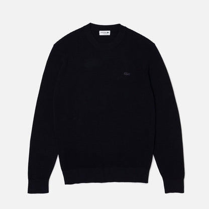Men's Lacoste Classic Fit Cotton Blend Sweatshirt Navy