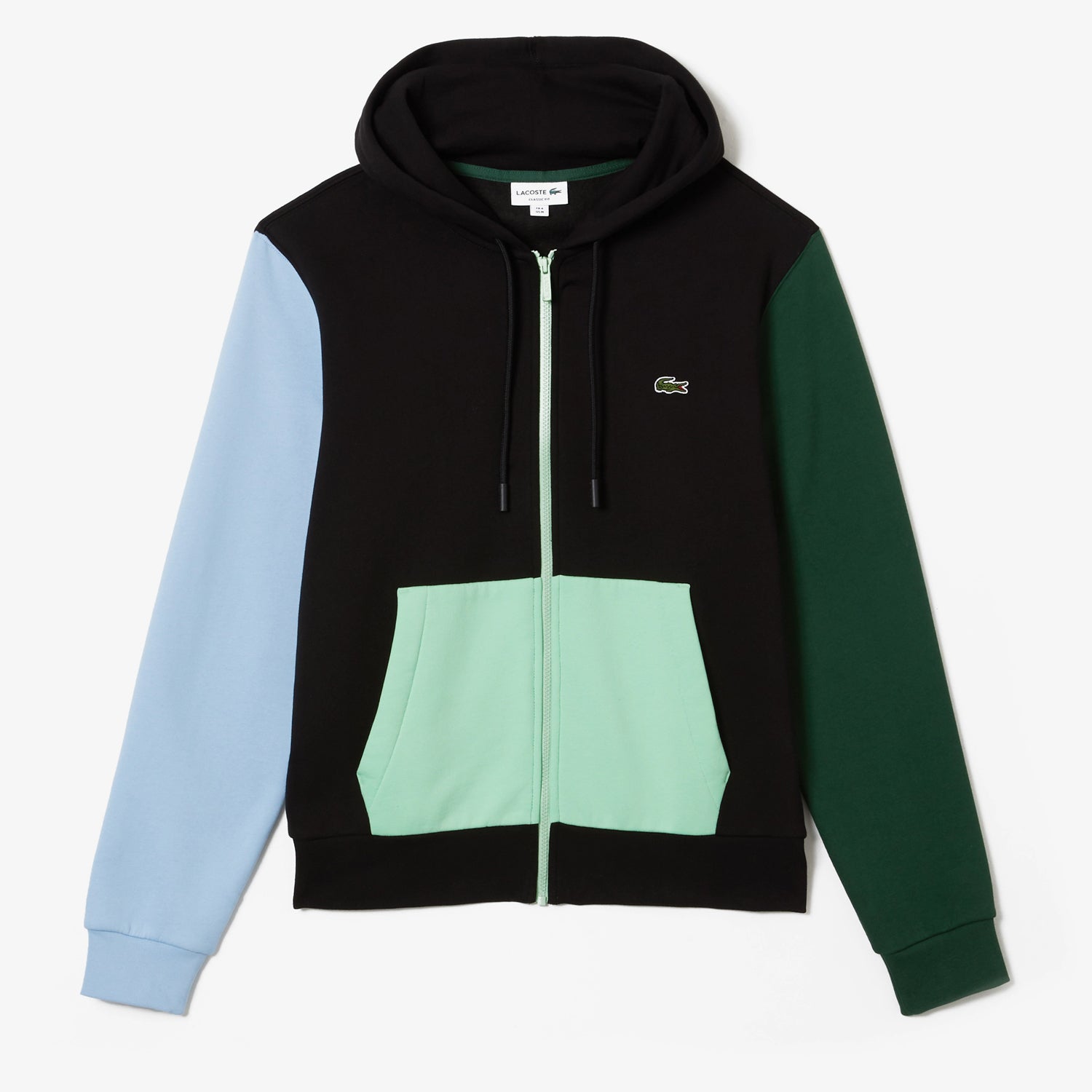 Men's Lacoste Colourblock Zip Hoodie