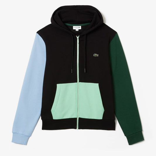 Men's Lacoste Colourblock Zip Hoodie