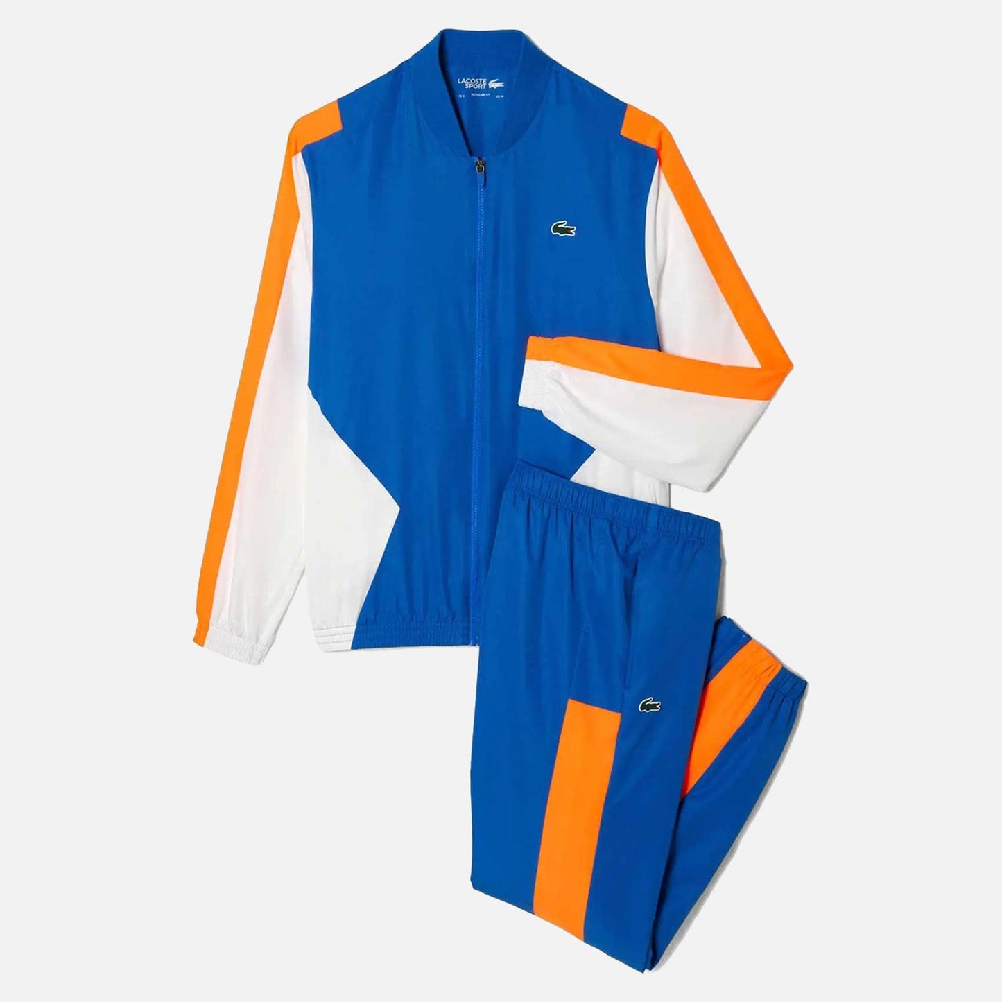 Men's Lacoste Full Tracksuit - Blue Orange