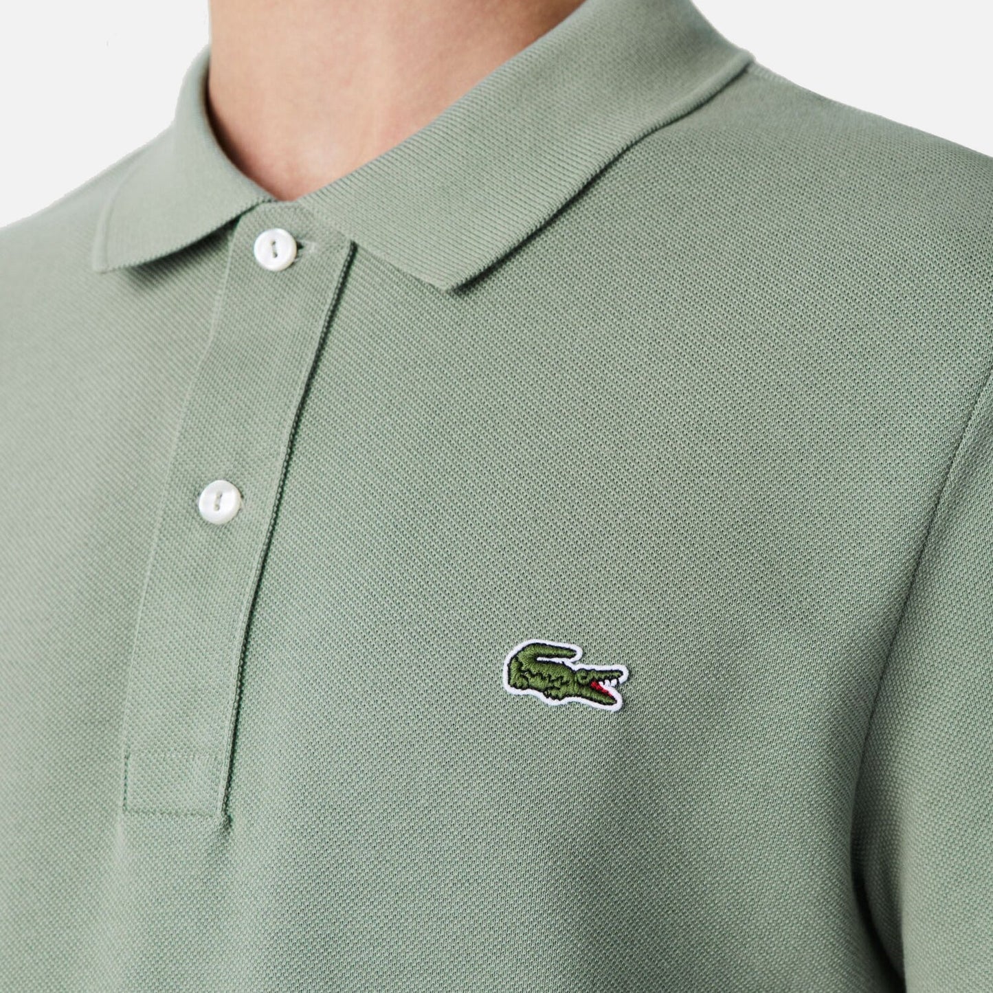 Men's Lacoste L.12.12 Short Sleeve Cotton Polo Shirt Green