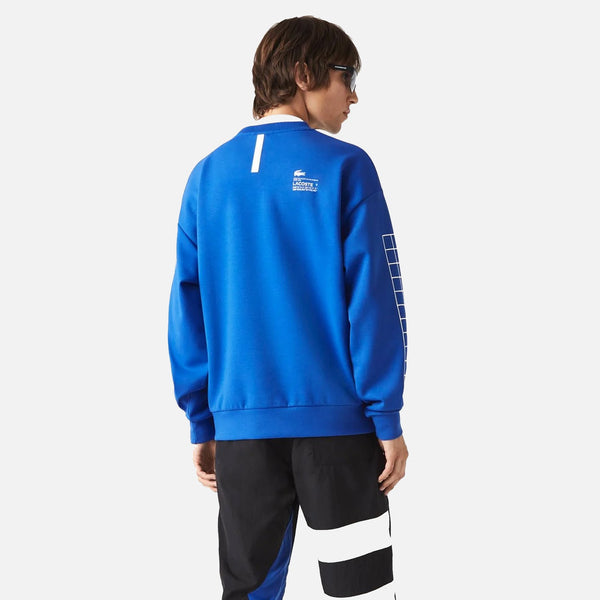 Men's Lacoste Relaxed Fit Sweater - Blue