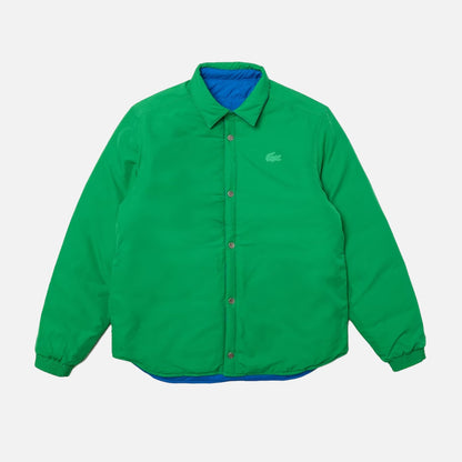 Men's Lacoste Reversible Jacket Blue Green