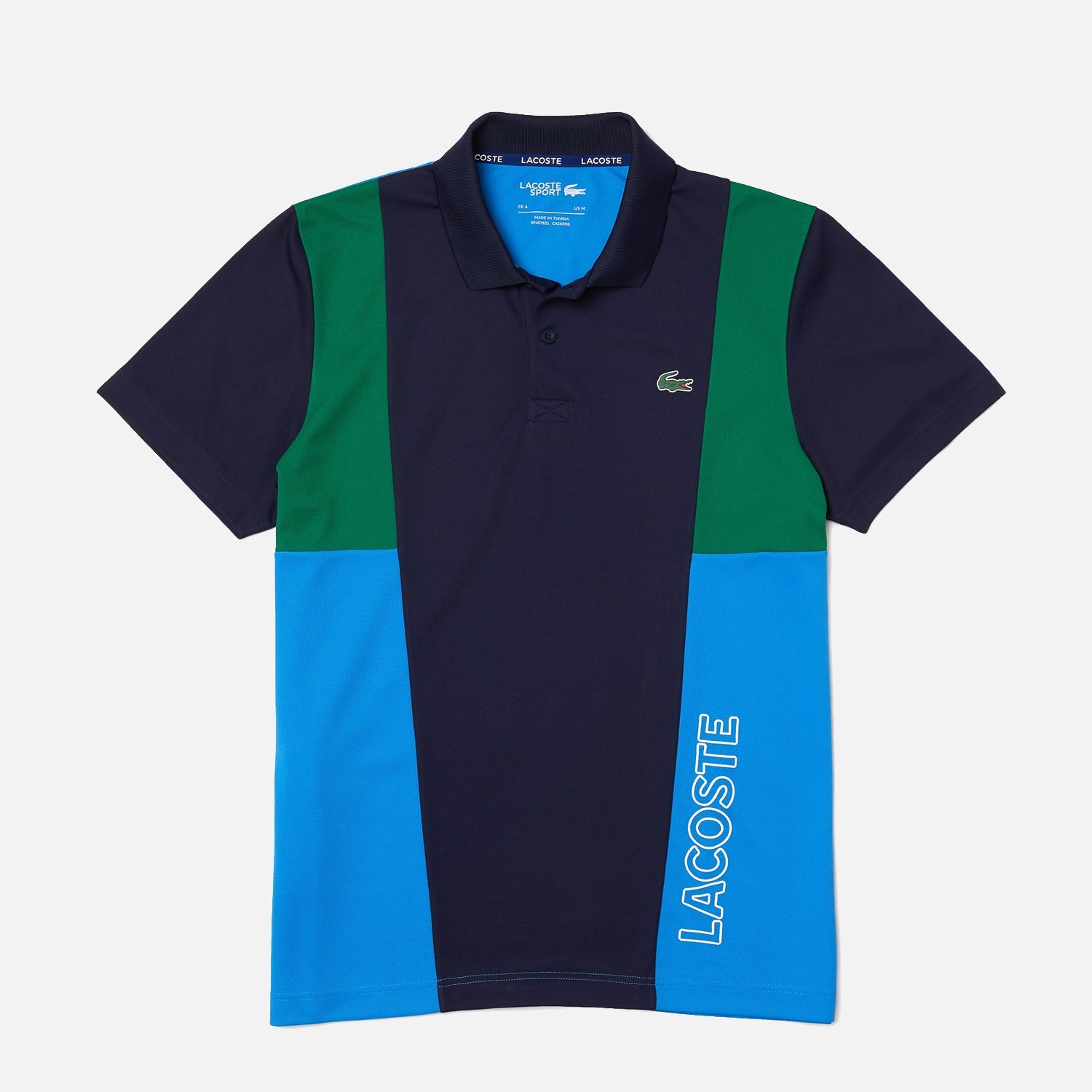 Polo lacoste bleu foncé hotsell