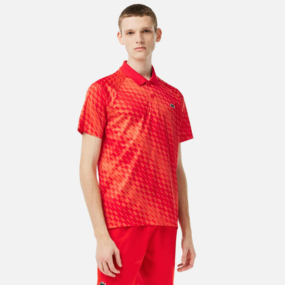 Men's Lacoste Tennis x Novak Djokovic Polo shirt Red