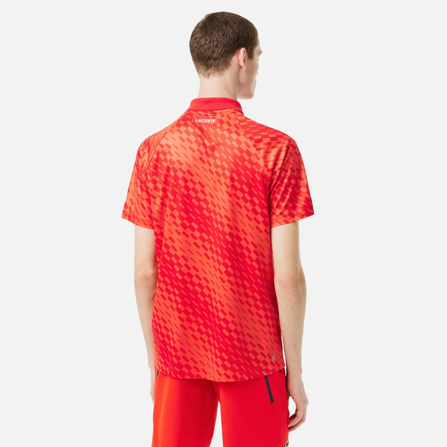 Men's Lacoste Tennis x Novak Djokovic Polo shirt Red