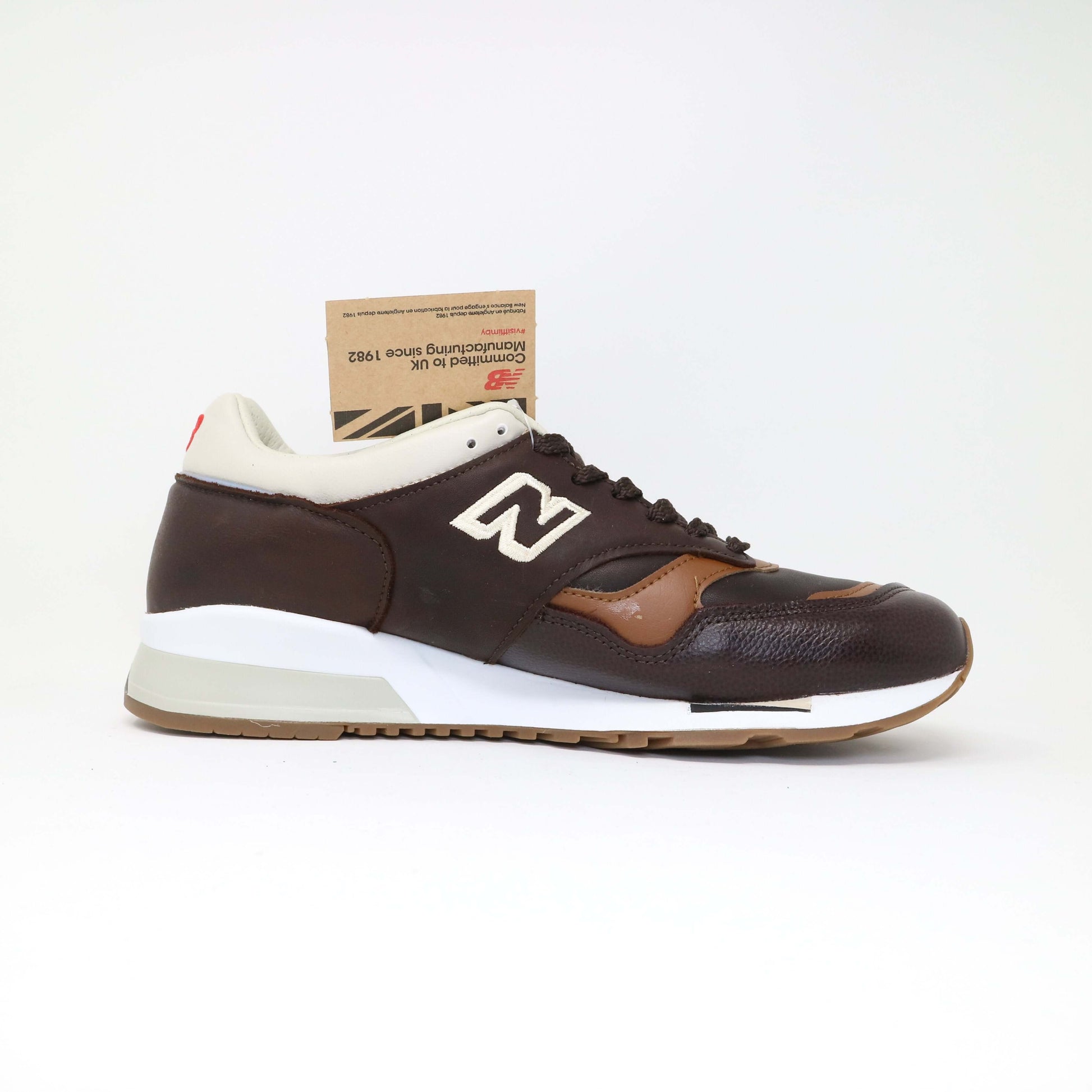 Men's New Balance 1500 GNB Elite Gent Pack Brown Leather