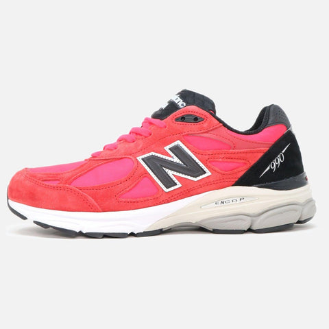 Men's New Balance 990 PL3 Red Suede