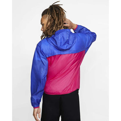 Men's Nike ACG Hooded Anorak Blue Pink