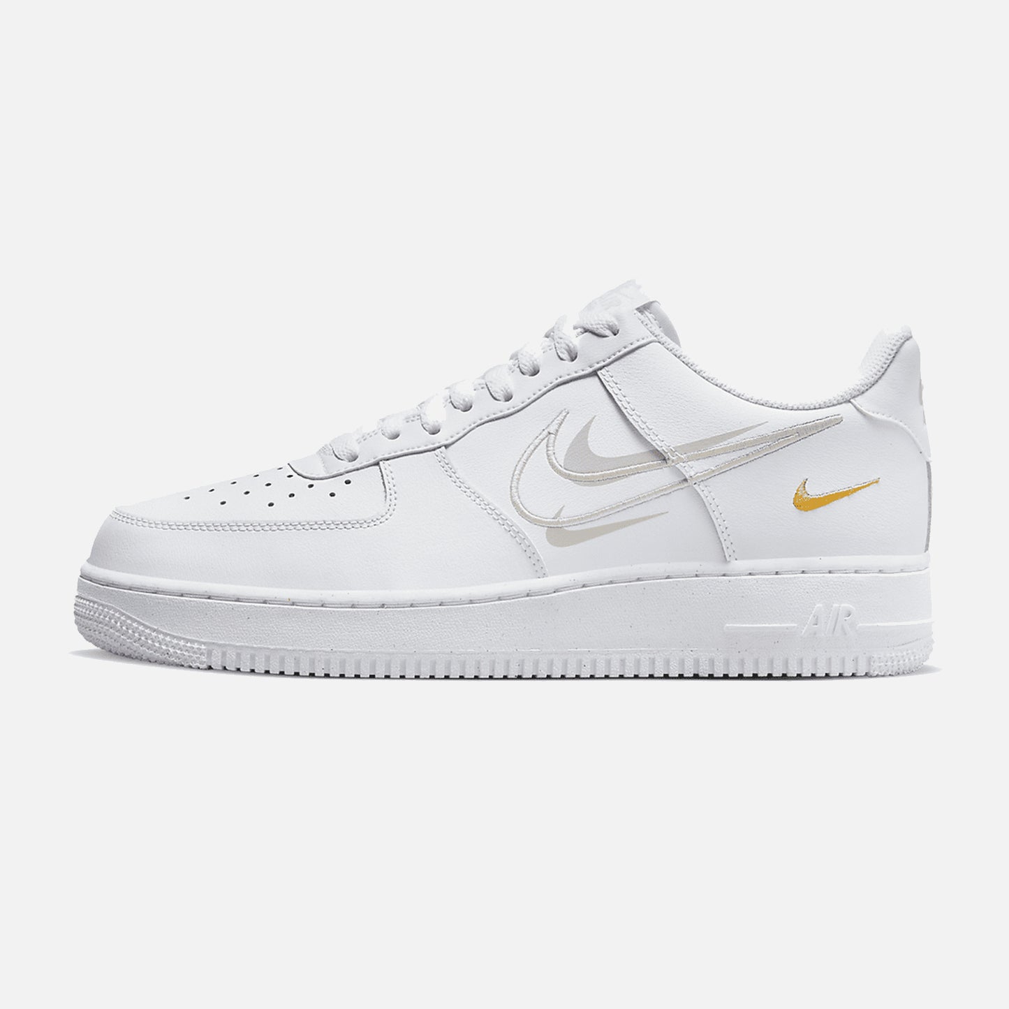 Men's Nike Air Force 1 Mid 07 White Grey