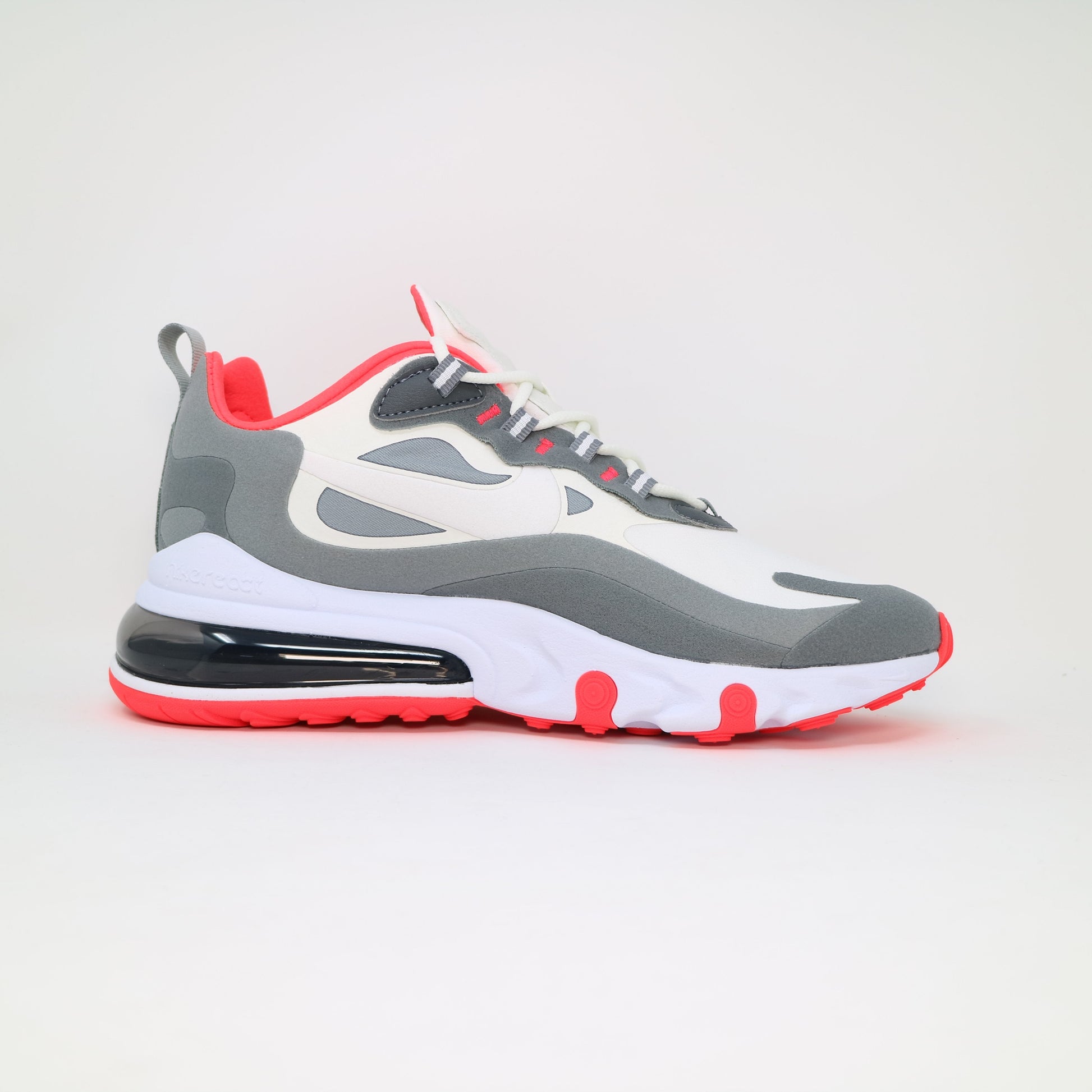 Men's Nike Air Max 270 React - White Grey