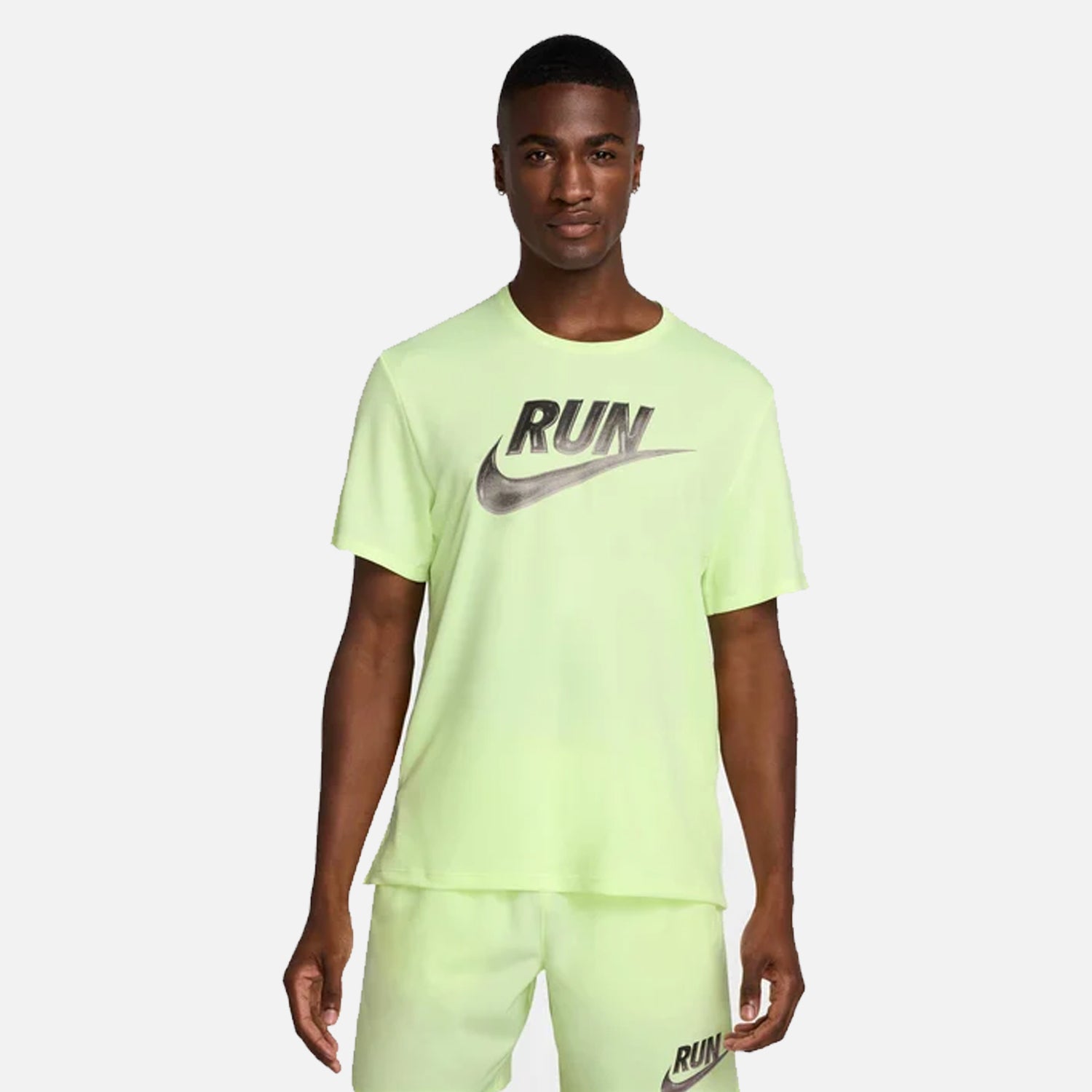 Men's Nike Miler Run Energy DriFit Full Set - Yellow