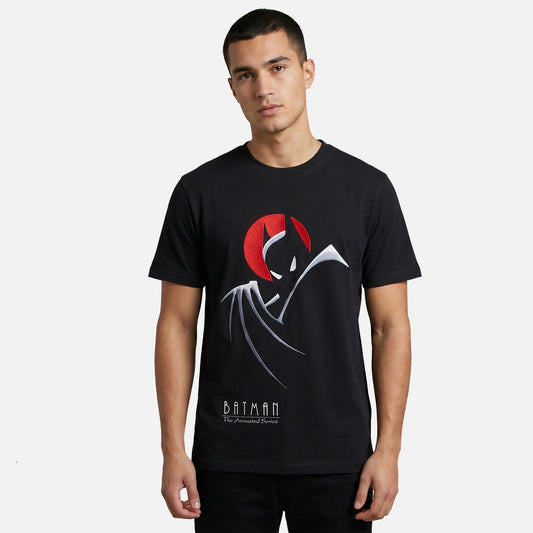 Men's Official Batman The Animated Series T-shirt Black