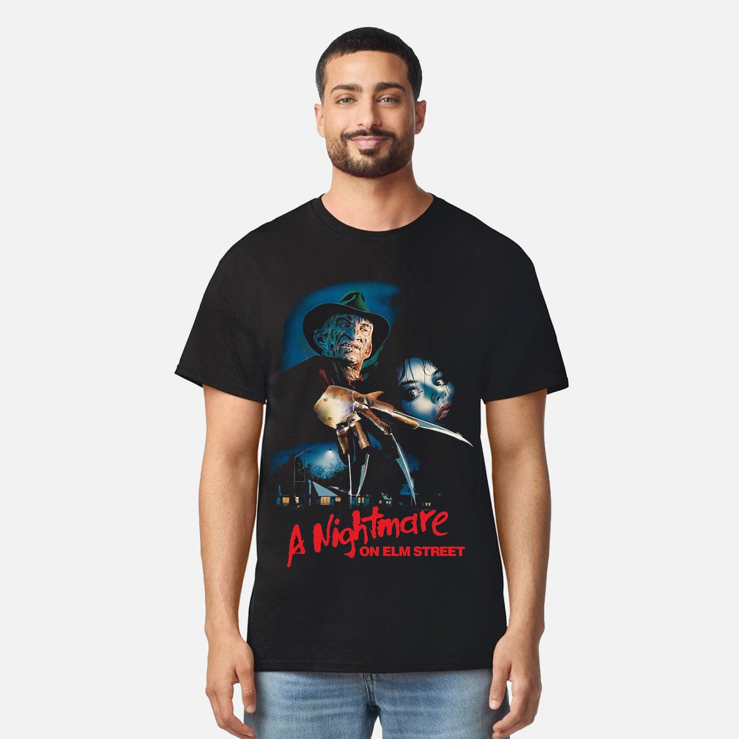 Men's Official Nightmare On Elm Street T-shirt Black