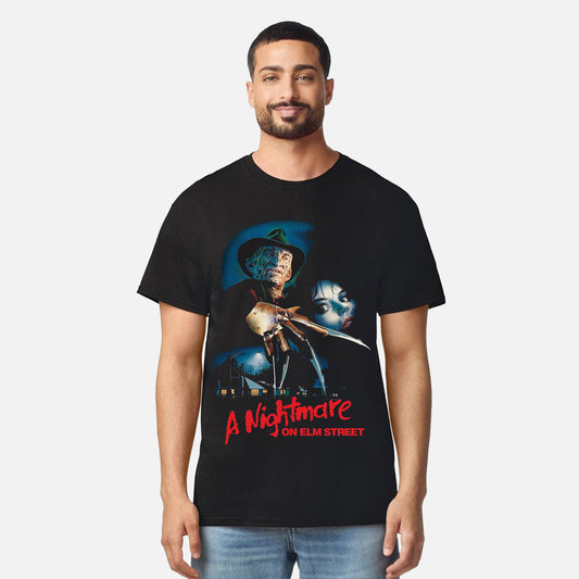 Men's Official Nightmare On Elm Street T-shirt Black