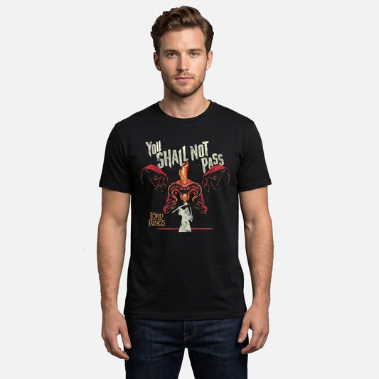 Official Lord Of The Rings Balrog Black T-shirt