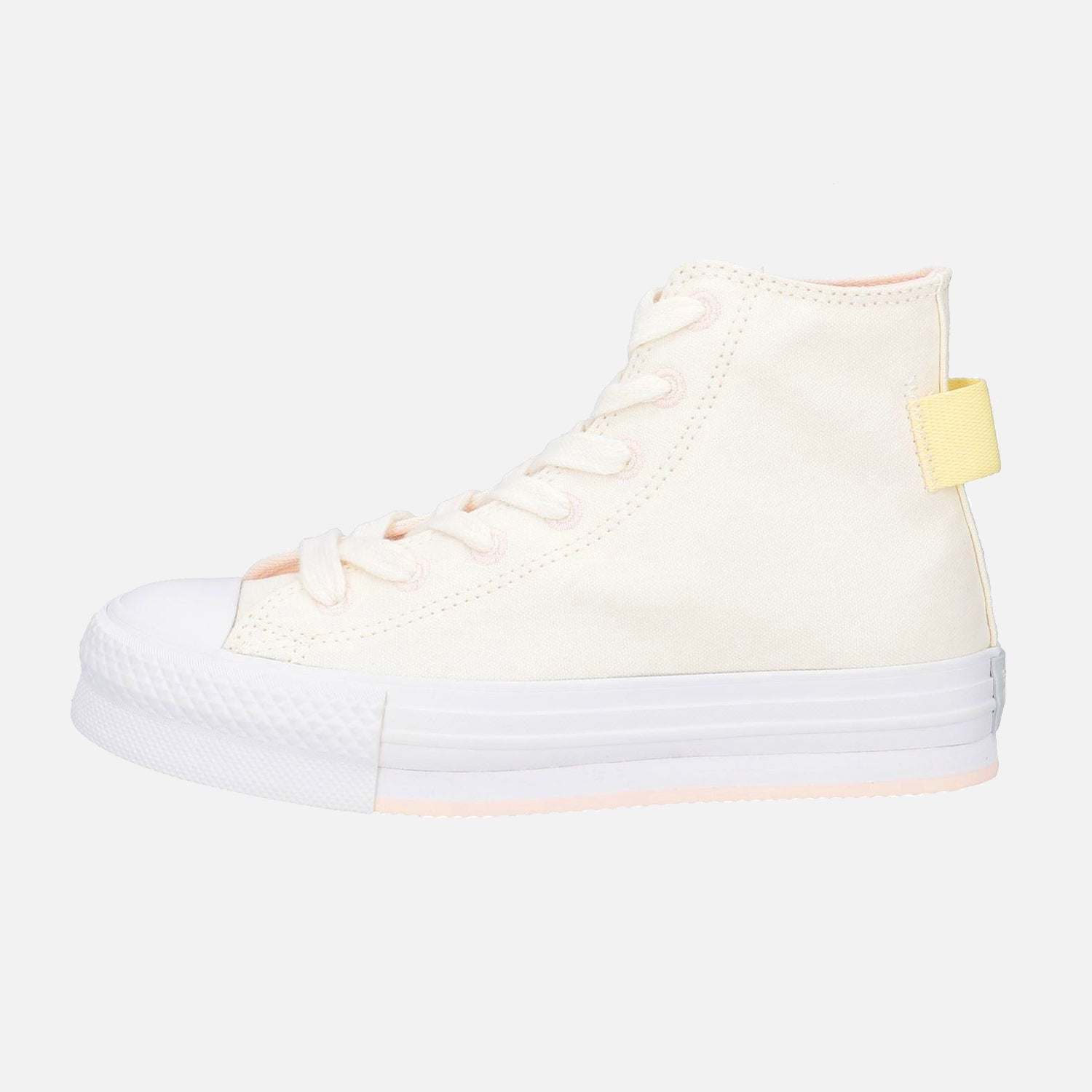 Older Kid's Converse Chuck Taylor Lift Hi Cream