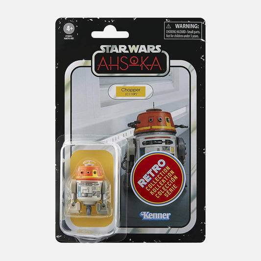 STAR WARS Retro Collection Chopper (C1-10P) Ahsoka 3.75-Inch Collectible Action Figure