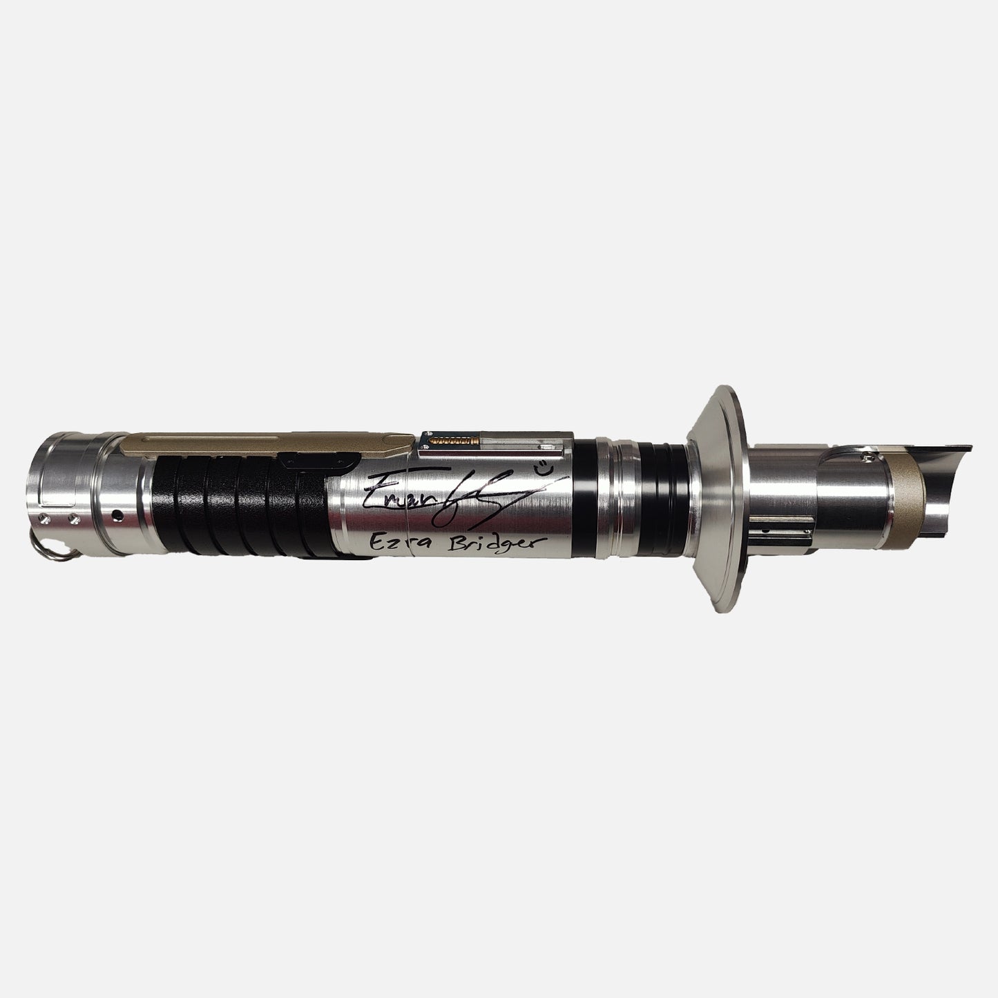 Signed Star Wars The Black Series Ezra Bridger Force FX Elite Lightsaber