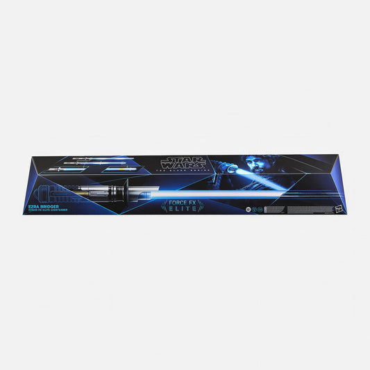 Signed Star Wars The Black Series Ezra Bridger Force FX Elite Lightsaber
