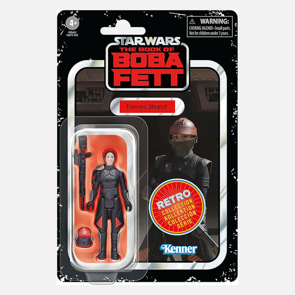 Star Wars Retro Collection Fennec Shand The Book of Boba Fett 3.5in Ac ...
