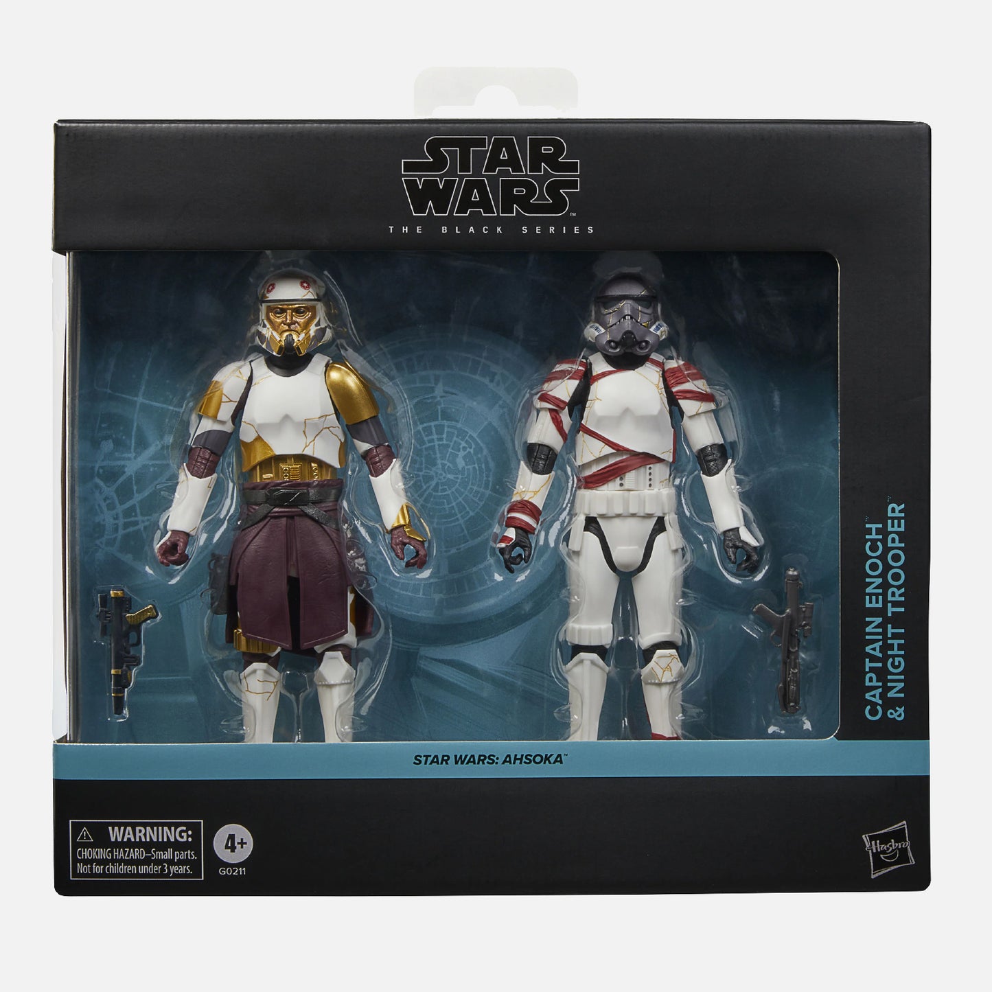 Star Wars The Black Series Ahsoka Captain Enoch & Night Trooper Figurines 2-Pack