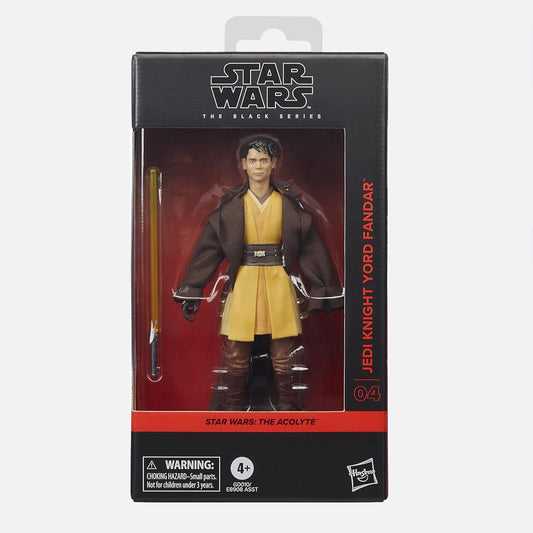 Star Wars The Black Series Jedi Knight Yord Fandar The Acolyte Collectible 6 Inch Action Figure