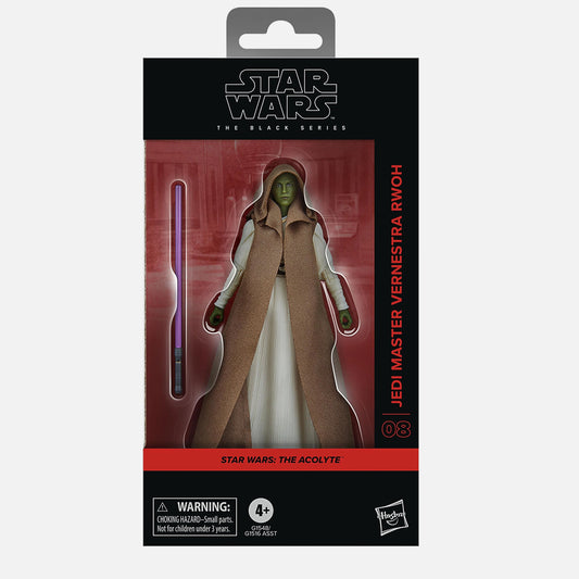 Star Wars The Black Series Jedi Master Vernestra Rwoh The Acolyte Collectible 6 Inch Action Figure