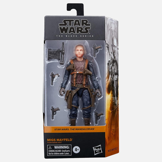 Star Wars The Black Series Mandalorian Migs Mayfield 6-Inch Action Figure