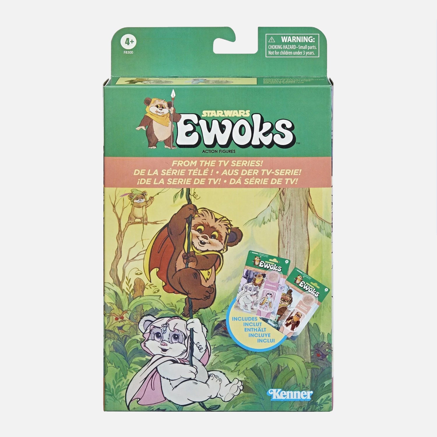 Star Wars The Vintage Collection Wicket W. Warrick & Kneesaa Ewoks Collectible 3.75” Action Figures 2-Pack