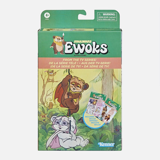 Star Wars The Vintage Collection Wicket W. Warrick & Kneesaa Ewoks Collectible 3.75” Action Figures 2-Pack