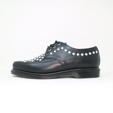 Unisex Dr Martens Willis Leather Shoes - Black