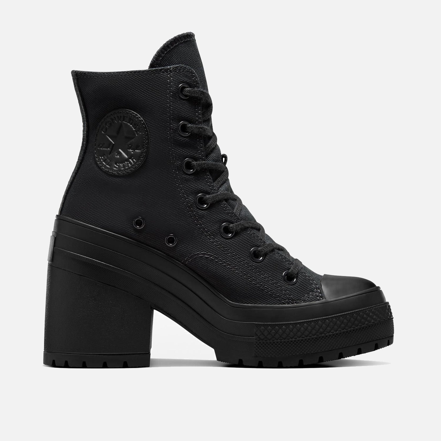 Women's Converse Chuck 70 De Luxe Heel Triple Black