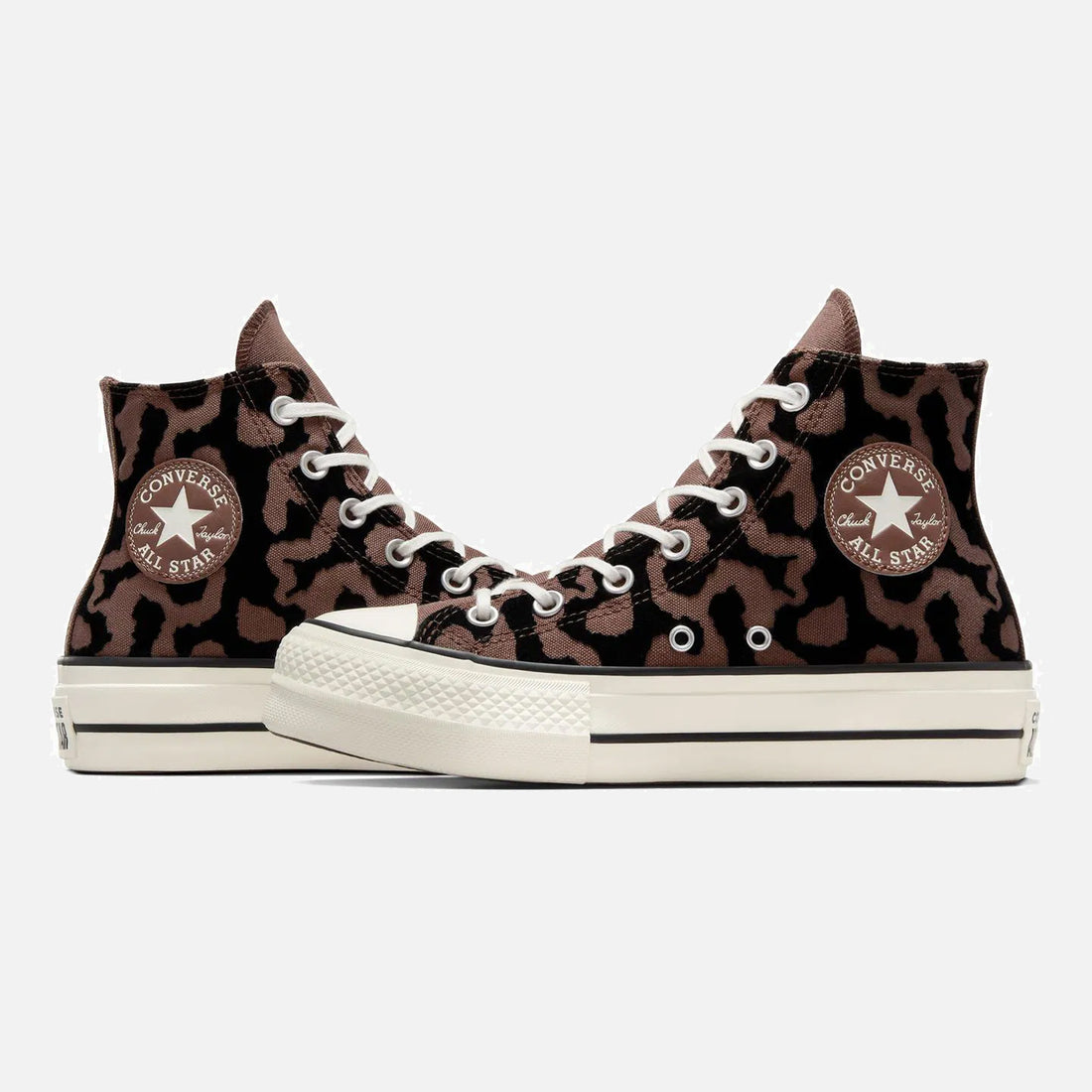 Womens Converse Chuck Taylor Hi Lift Leopard Brown – THE SNEAKER OUTLET