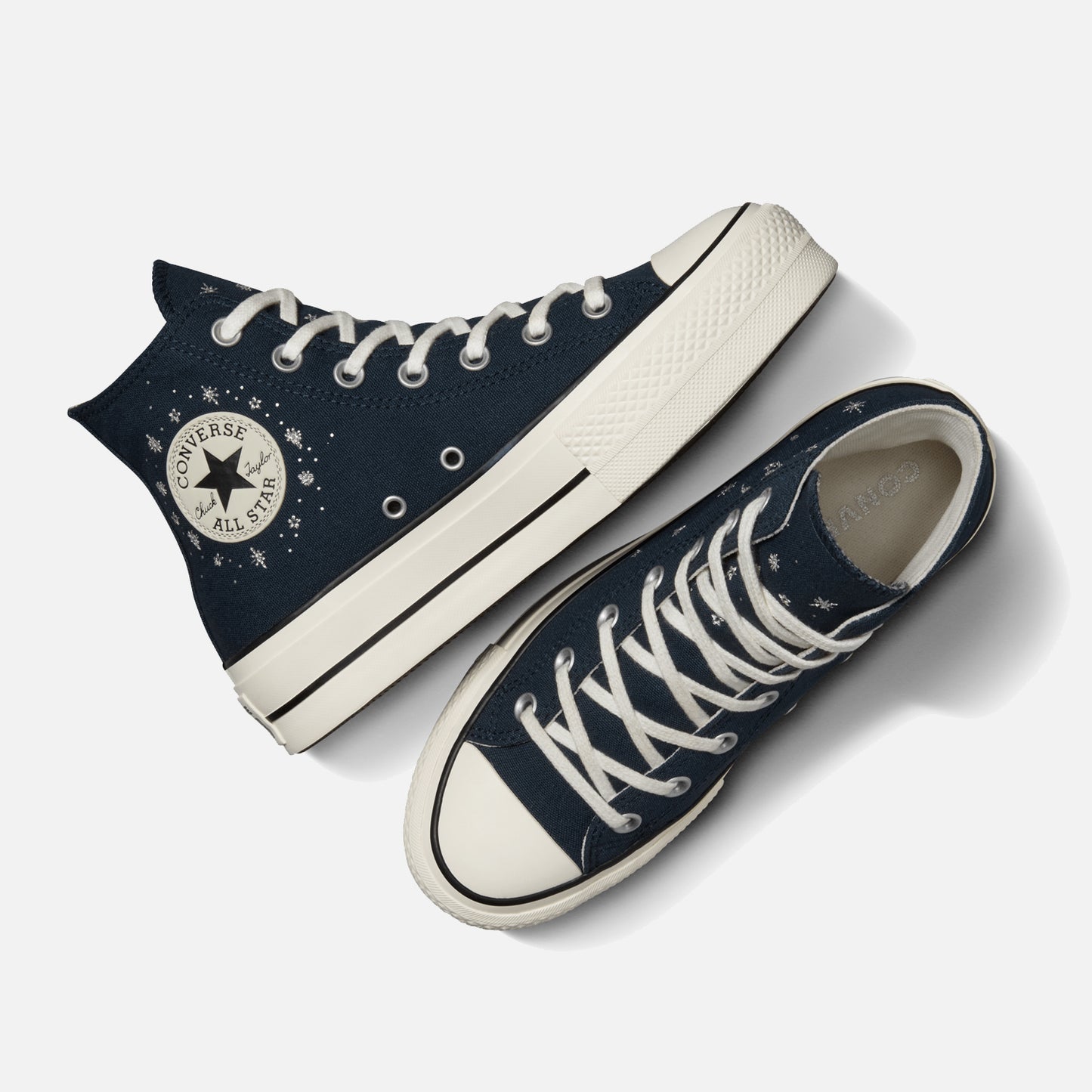 Womens Converse Chuck Taylor Hi Lift Navy Cosmic