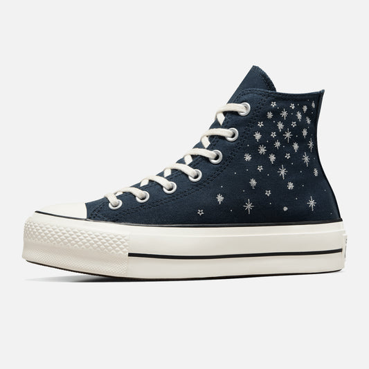 Womens Converse Chuck Taylor Hi Lift Navy Cosmic