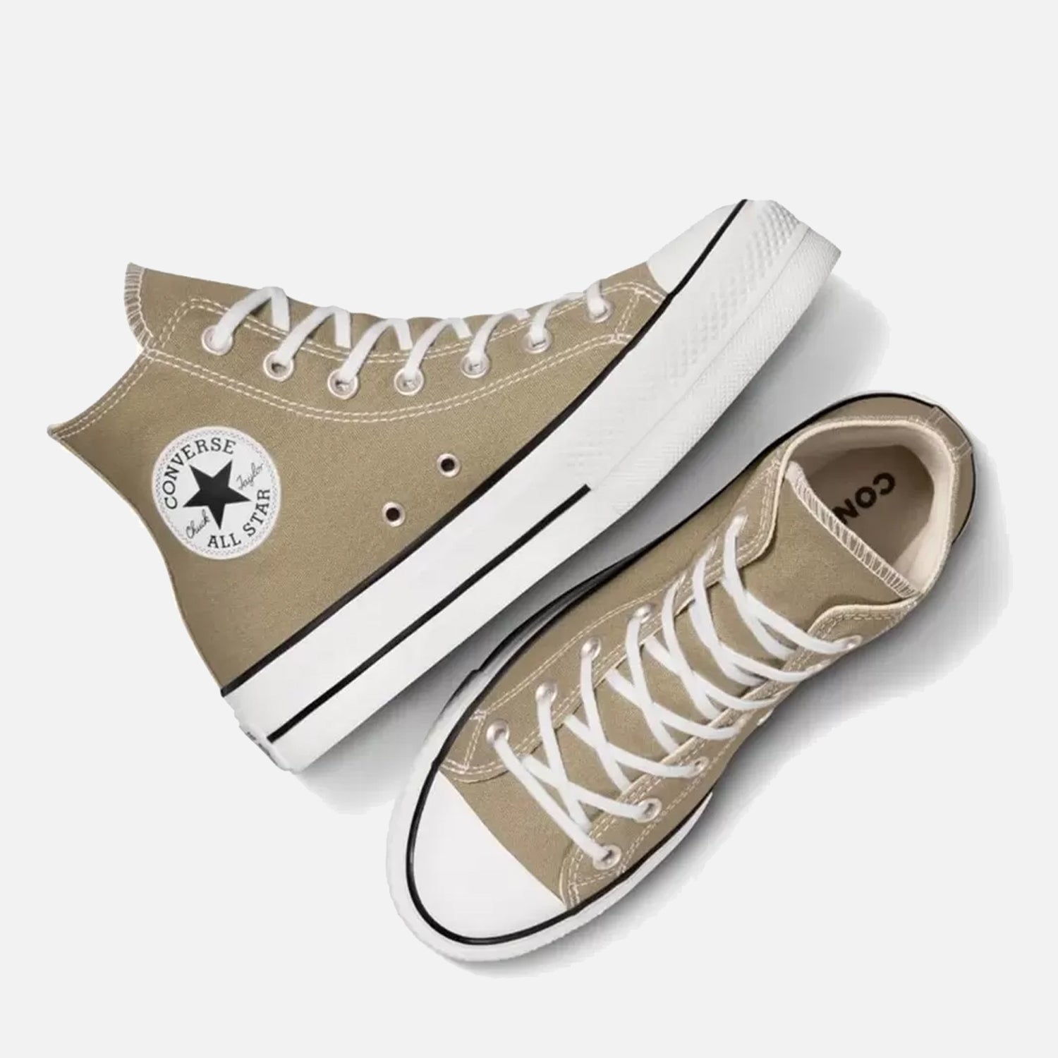 Women's Converse Chuck Taylor Lift Hi Mossy Olive