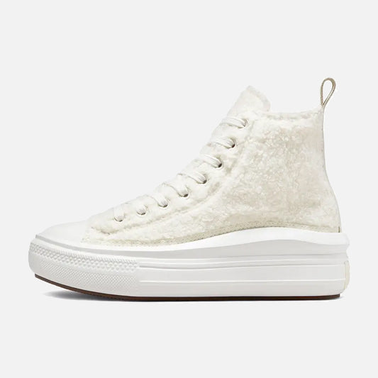 Women's Converse Chuck Taylor Move Hi Sherpa Cream