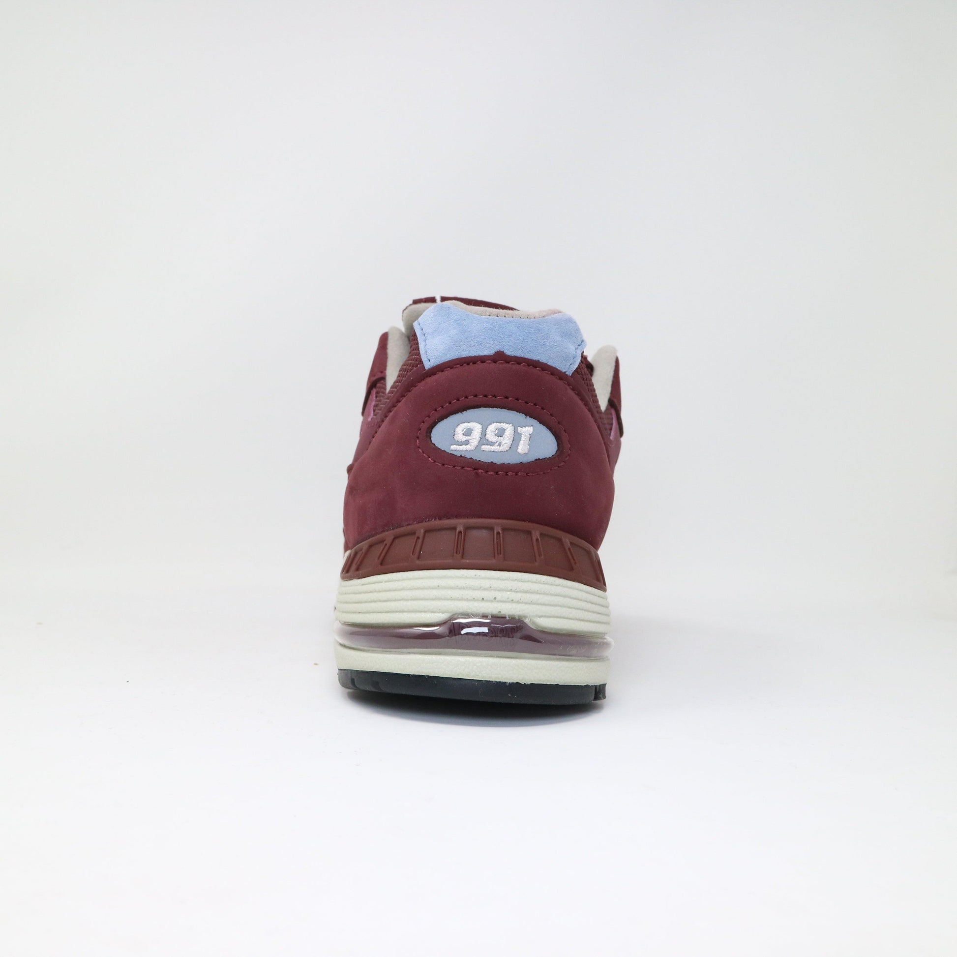 Women's New Balance 991 BBL - Burgundy