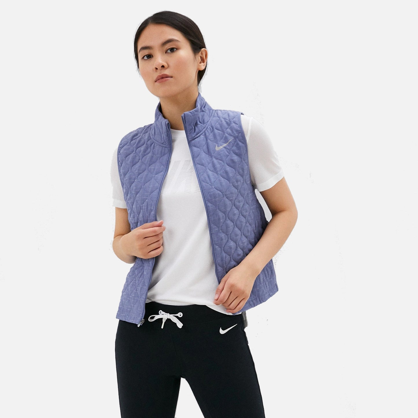 Women's Nike Aerolayer Running Gilet Purple