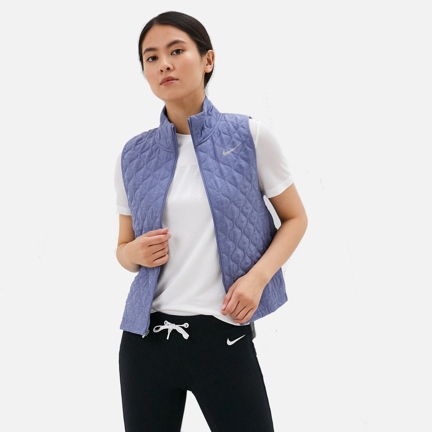 Women's Nike Aerolayer Running Gilet Purple