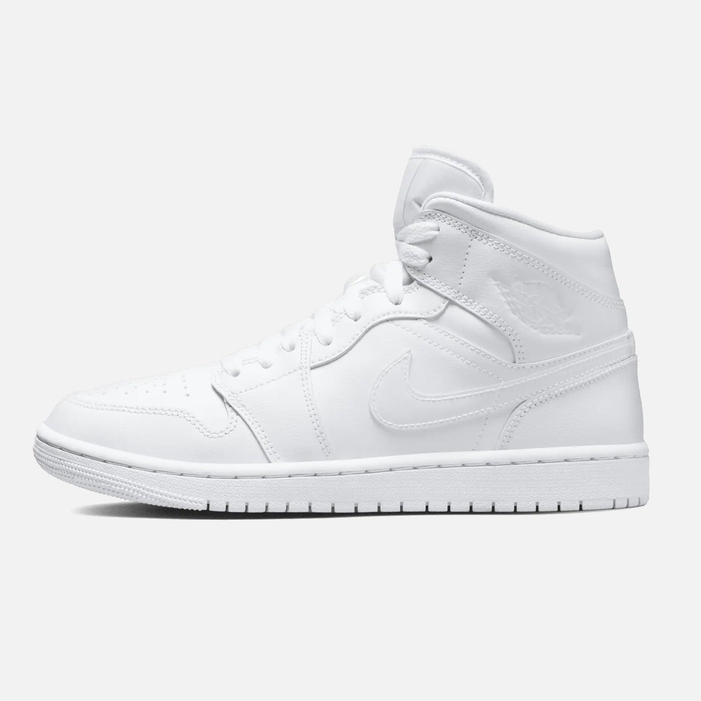 Women's Nike Air Jordan 1 Mid Triple White