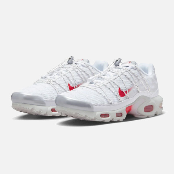 Women's Nike Air Max Plus TN Lace - White Red